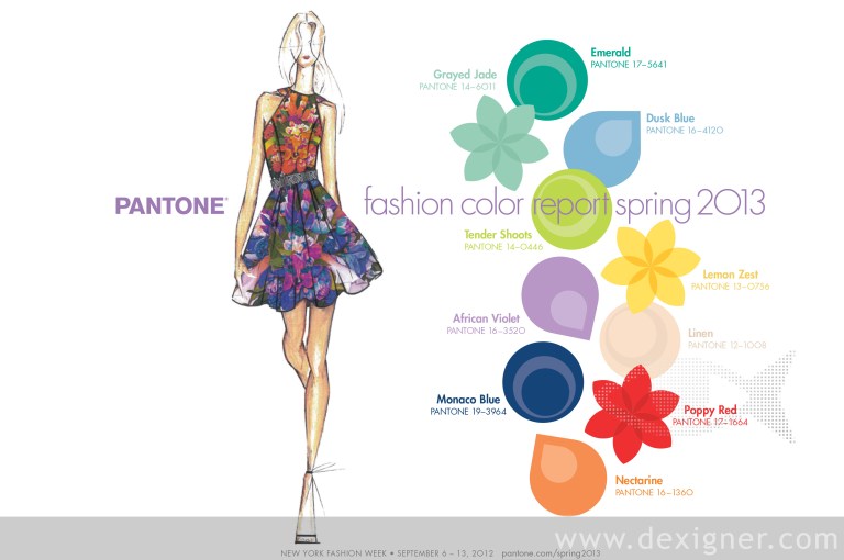 PANTONE: Fashion Color Report Spring 2013